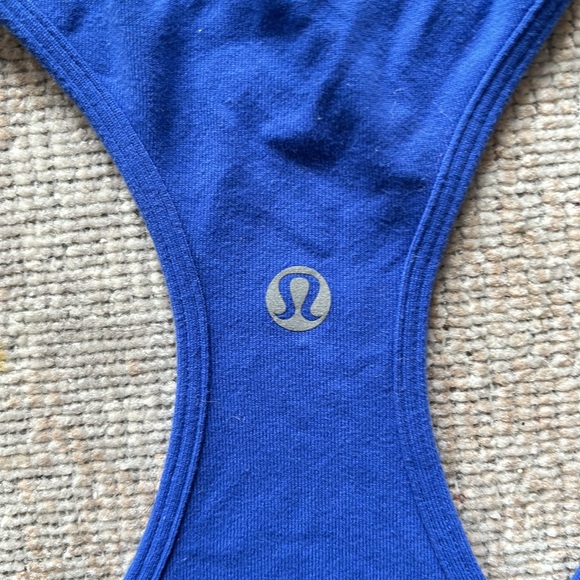 Lululemon EUC Blue Tank Top - Picture 3 of 5